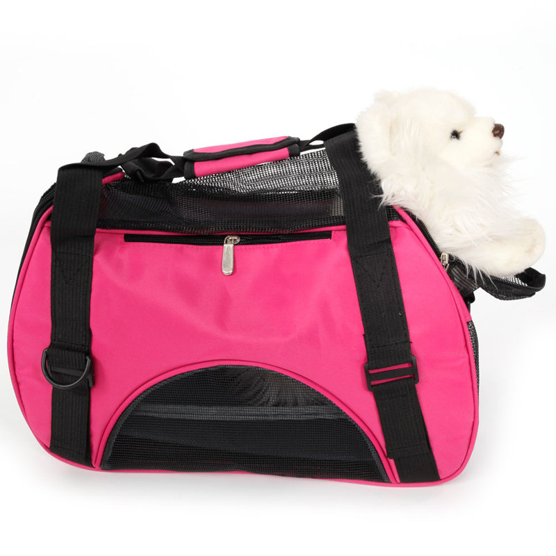 Sac de transport Wilmoth, Rouge rose, H 12,6 po x l 18,5 po x P 9,45 po