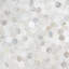 Auralie Hexagon 12 in. x 12 in. Polished Marble Mosaic Floor and Wall Tile