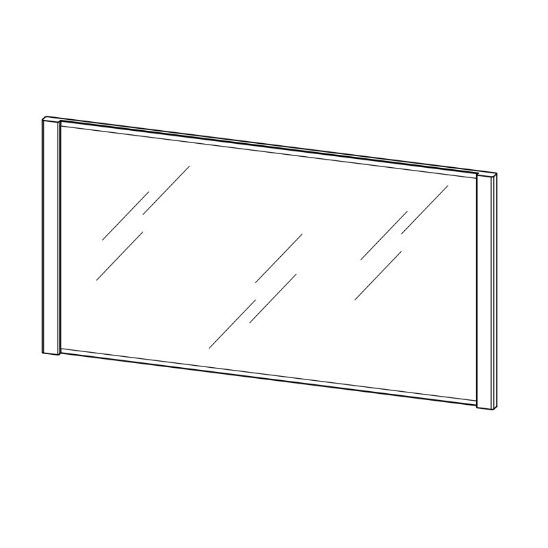 Wood Mirror