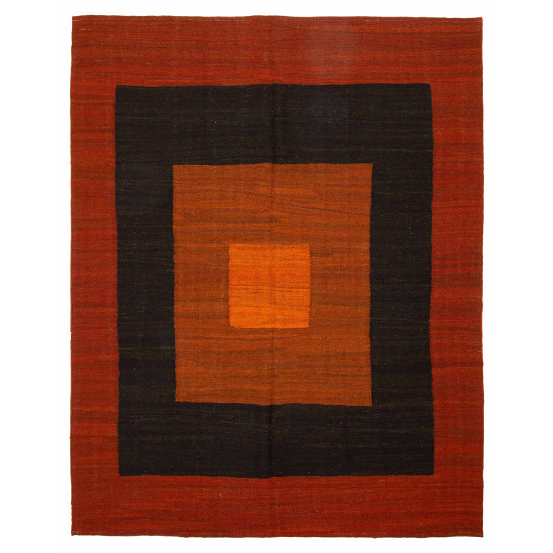 Boho brun Kilim 6 pi 4 po x 8 pi 0 po