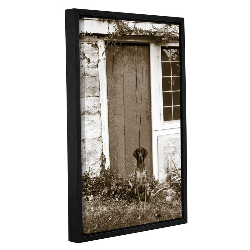 « my am home », reproduction de photo sur toile tendue encadrée, H 48 po x l 32 po x P 2 po