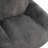 Indoor Bean Bag Chair, Gray Faux Fur