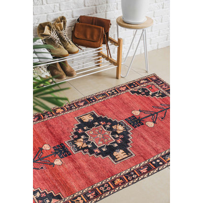 Anadol Red Rug 4'3" x 7'10"