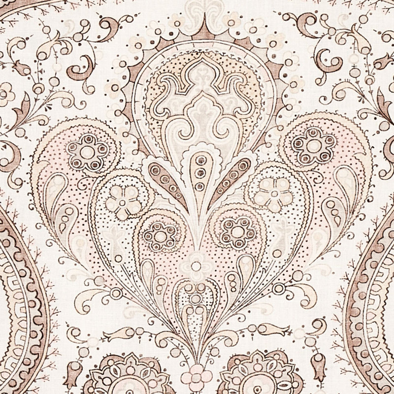 Tissu à motif cachemire, Neutre