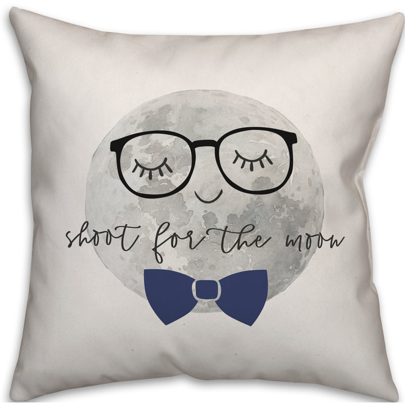  Coussin intérieur / extérieur Shoot For the Moon, Pas de bourre