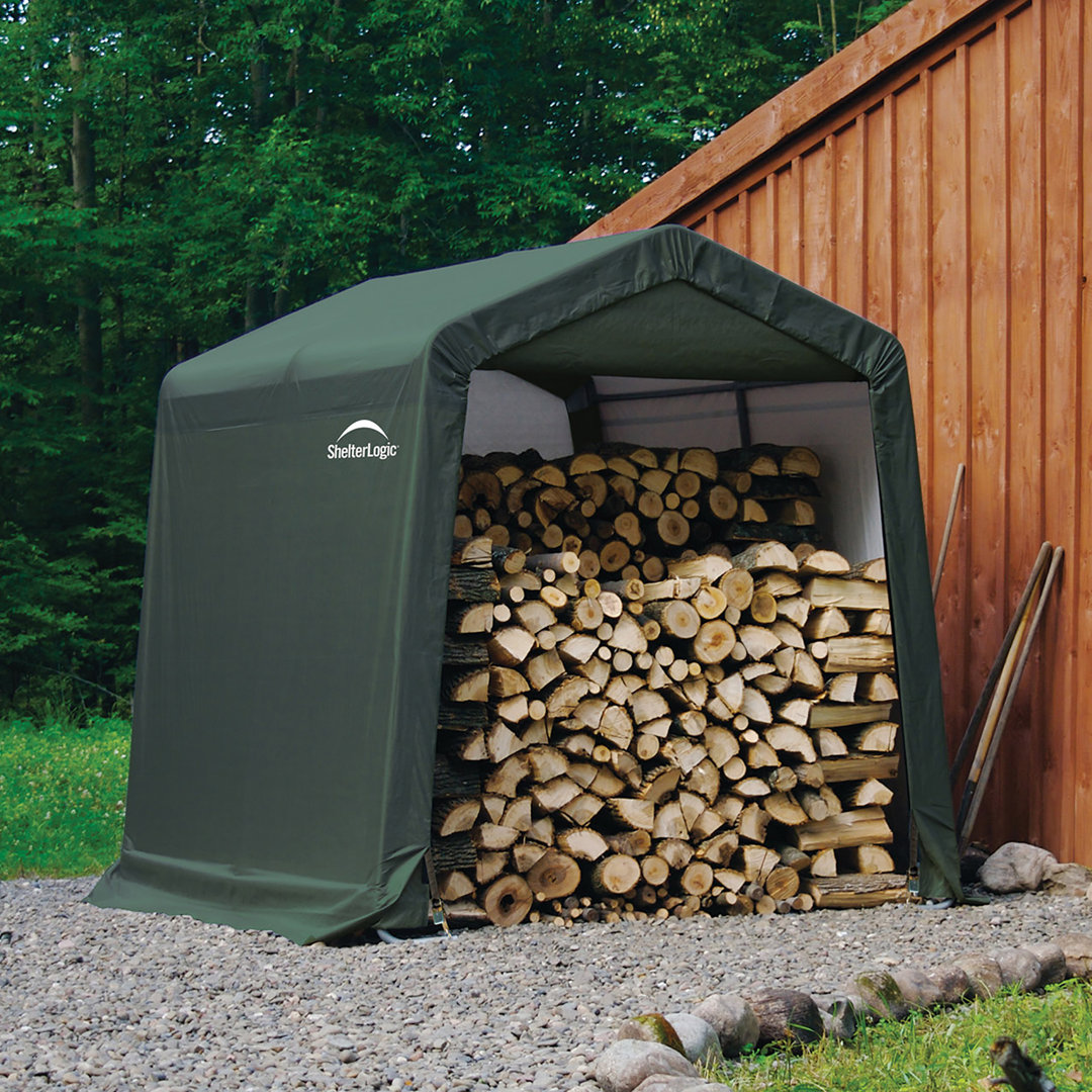 8 Ft. W x 8 Ft. D Plastic Log Store