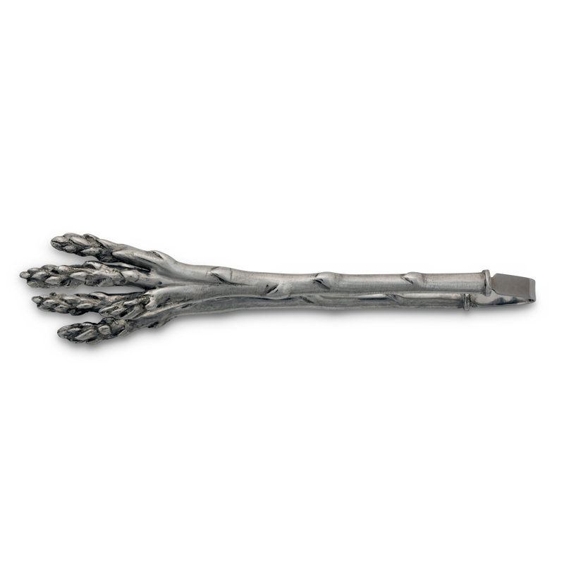 Farmer's Market Pewter Asparagus Tongs