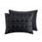 Comforter Black Microfiber Design,