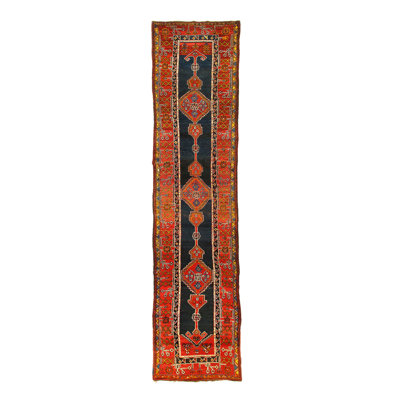Antique One-of-a-Kind 3'5" X 15'3" Area Rug
