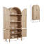 Armoire de cuisine 71 pouces à 5 niveaux avec portes et tablettes-76432149