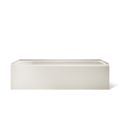 Avec 72 In. X 36 In. Alcove Bath, Left Drain