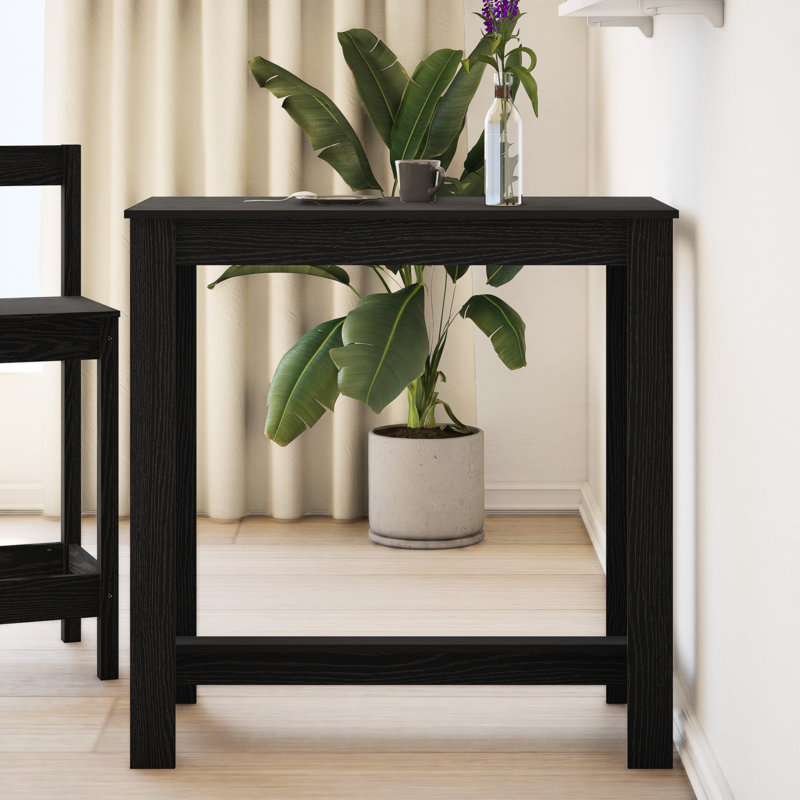 Rectangular Outdoor Bar Table, 103.5cm H x 102cm W x 50cm L