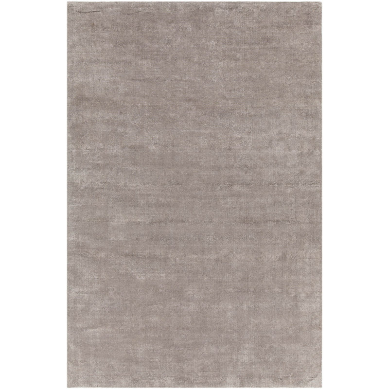 Orim Wool Area Rug in Gray, Rectangle 5' x 7'6"