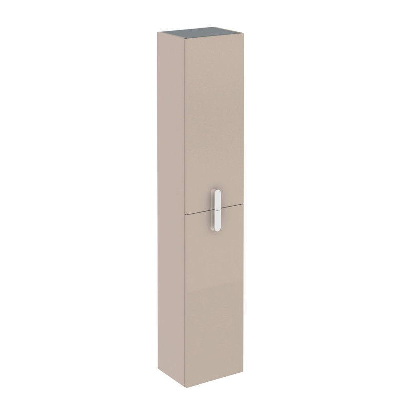 Remy Solid Wood Bathroom Cabinet, Brown