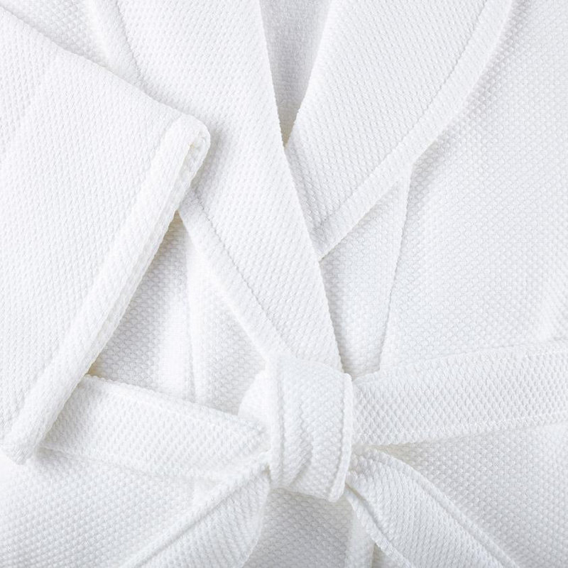 Peignoir 100% coton spa fille / femme + mi-mollet avec poches Spa, L