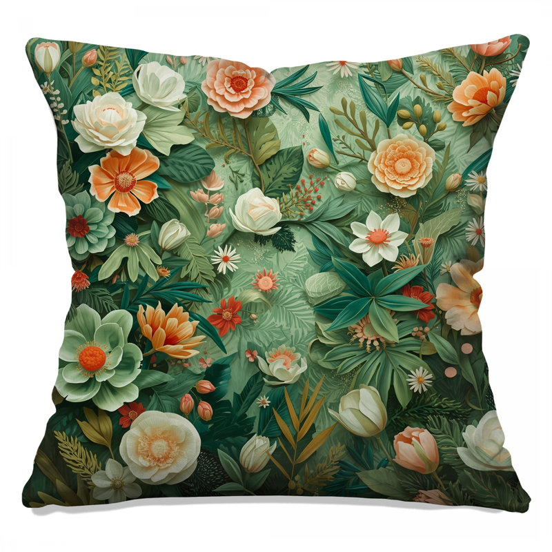 Coussins décoratifs Lush, 14 X 14 pouces