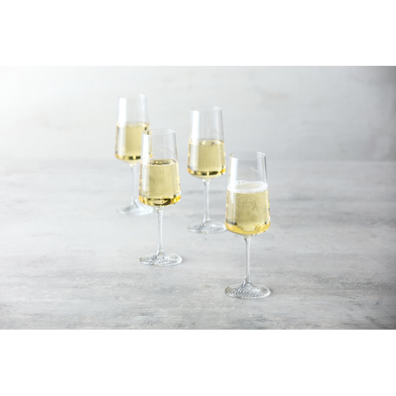 13.4oz. Crystal Flute Set
