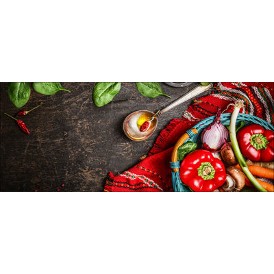 Kitchen Utensils I - No Frame Print on Glass