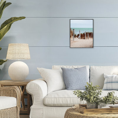 Giclée encadrée Capricieuse Dreams Beach, design par Marcus Prime