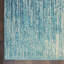 Tapis bleu marine / bleu clair en polypropylène tissé à la machine Southwestern-75708429