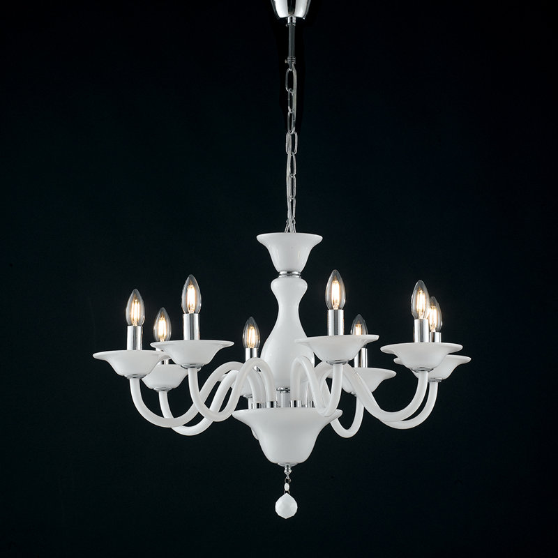 Ferrante 8 - Light Candle Style Chandelier