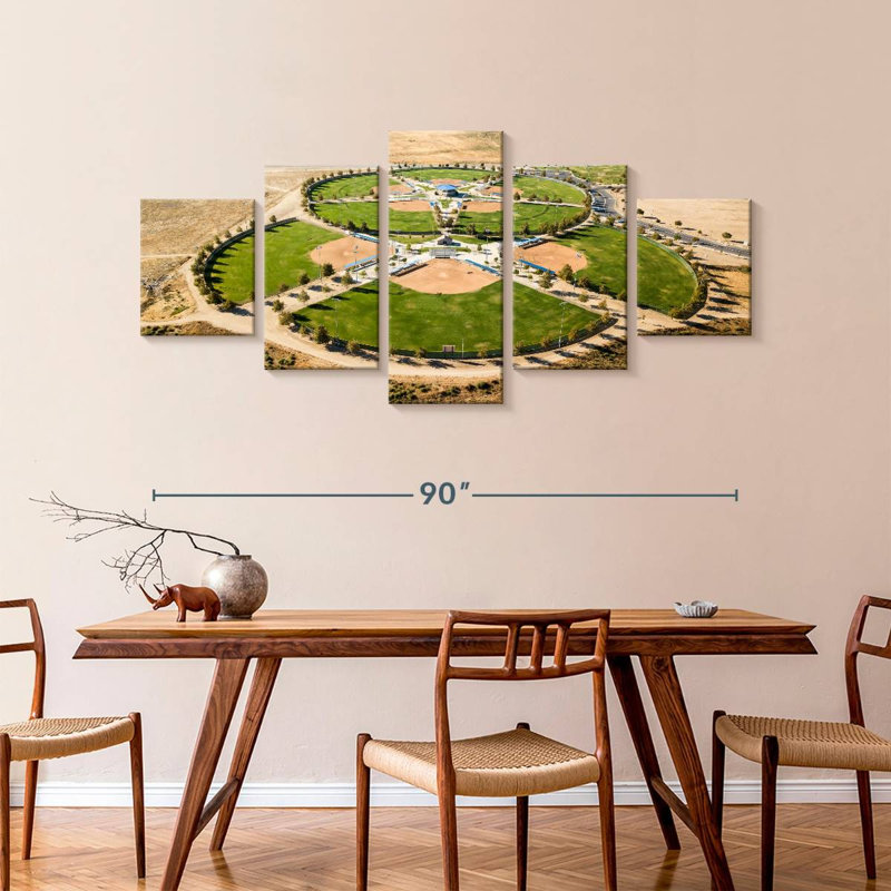 Baseball Softball Stadium, 42" H x 92" W