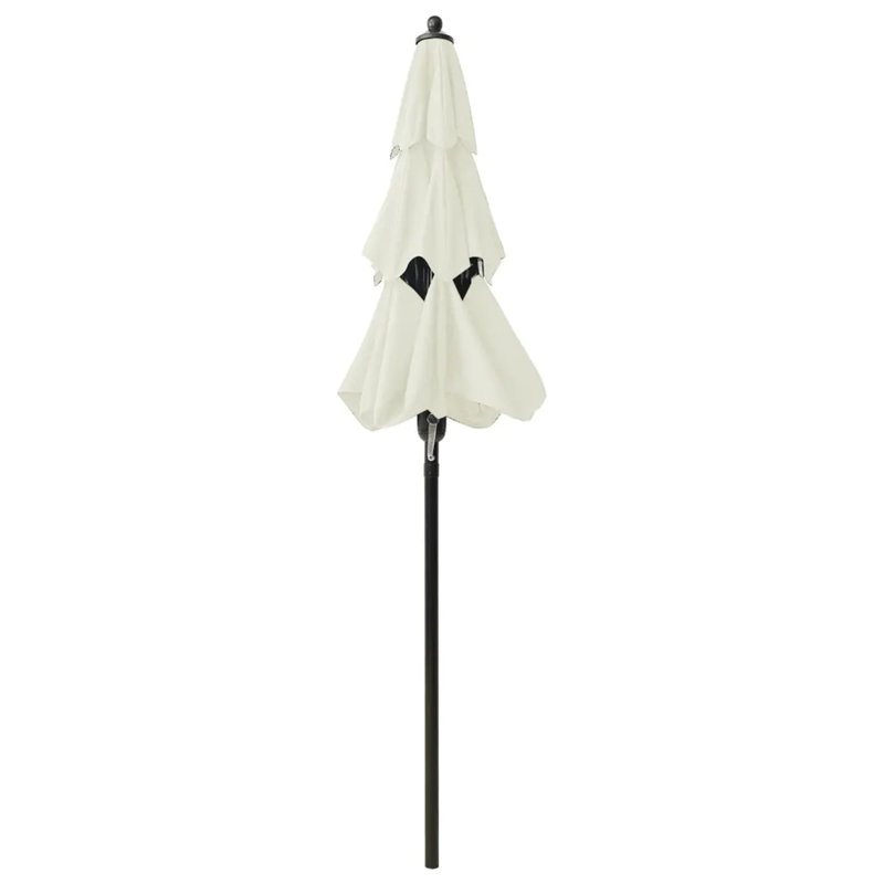 Grundy 200cm Market Parasol, Cream