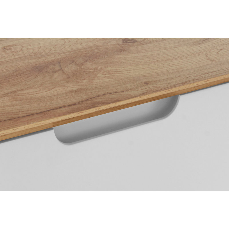 Rockcale 135cm Sideboard, Oak/White