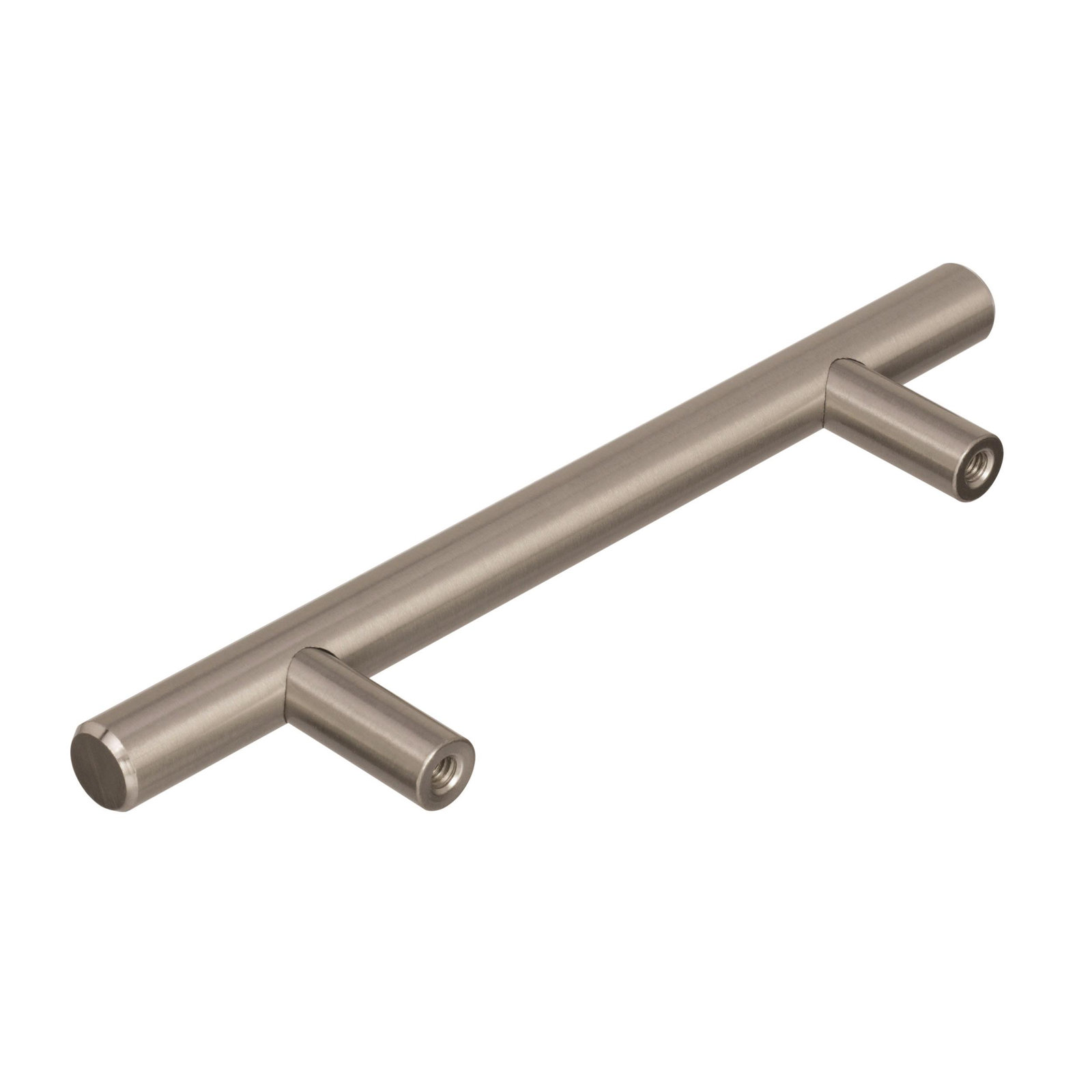 Bar Pulls Cabinet Pull, Sterling Nickel, 3 3/4", 25