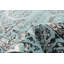 Tapis oriental vert tissé à la machine Wolcottville-1251617026