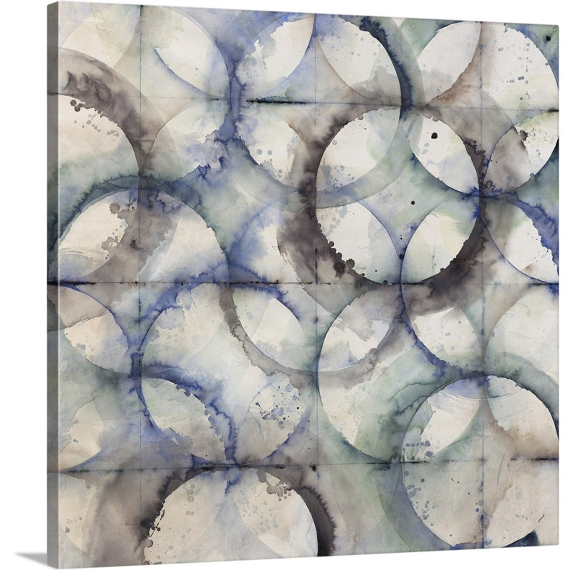 « treillis work », peinture sur toile, Toile tendue, H 12 po x l 12 po x P 1,25 po