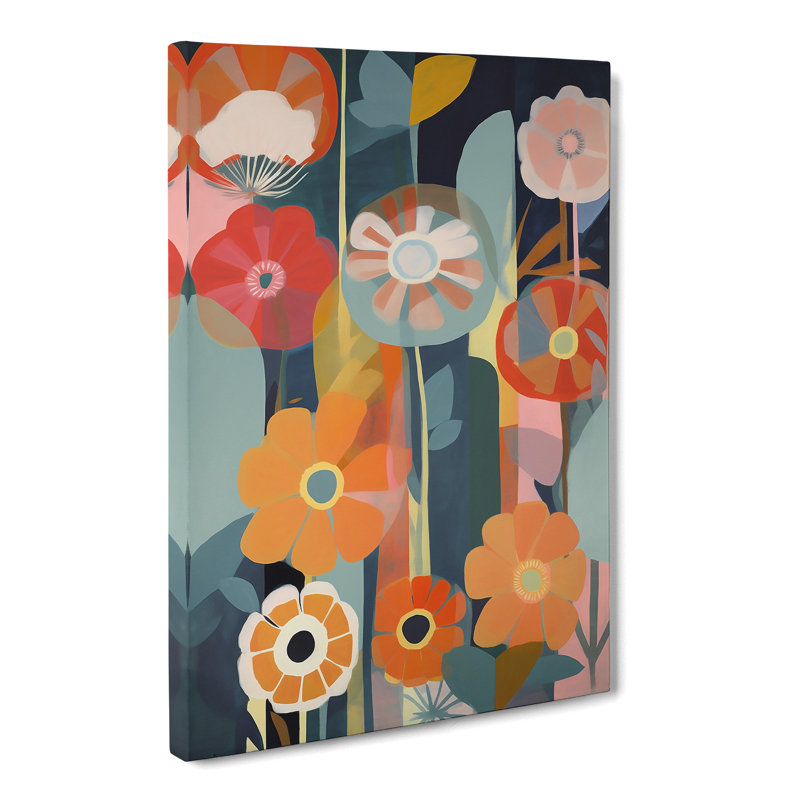 Mixed Flowers Vol.7 - Wrapped Canvas, 76cm H x 50cm W x 3cm D