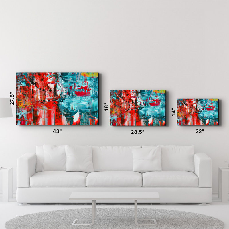 Peinture décorative en verre trempé
