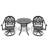3-Piece All-Weather Cast Aluminum Dining Set-2050852925-2050852922