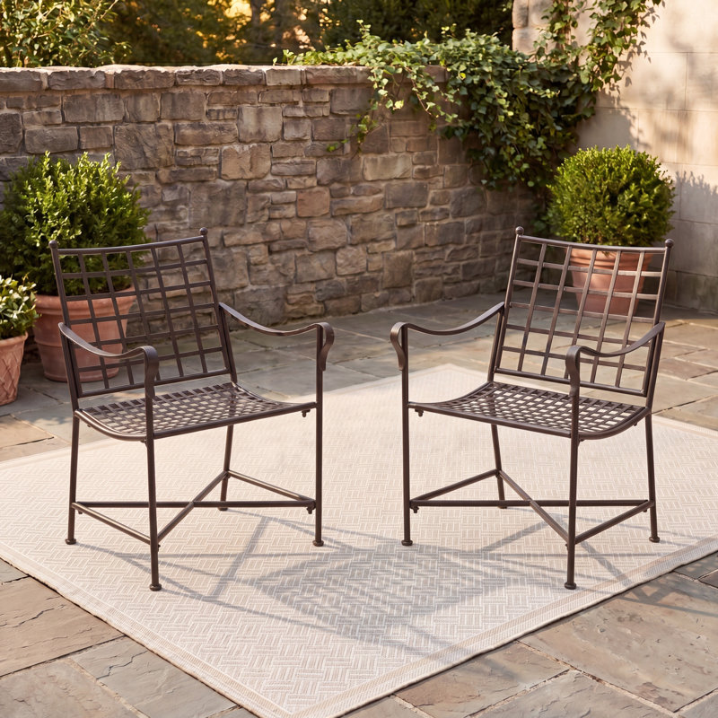 Ensemble de chaises longues 2 Josefien, Rustic Brown