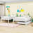 Twin Over Full Wood Bunk Bed With Twin Trundle, Built-In Ladder And Guardrail-814706793
