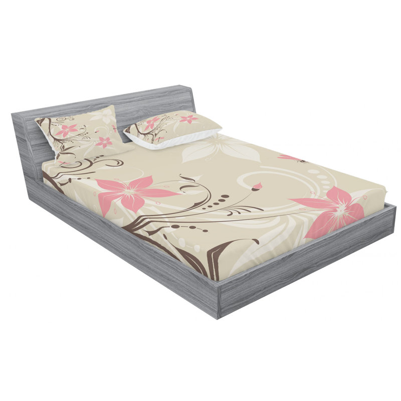Microfiber Sheet Set, Full Sheet Set with Fitted Sheet