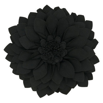 Fleur De Jardin Collection Ruffled Throw Pillow