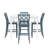 Ariarna 5-piece Square Counter Height Dining Set-1119018618