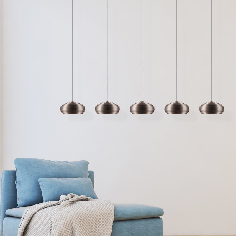 Chana 5 - Light Cluster Pendant, Nickel