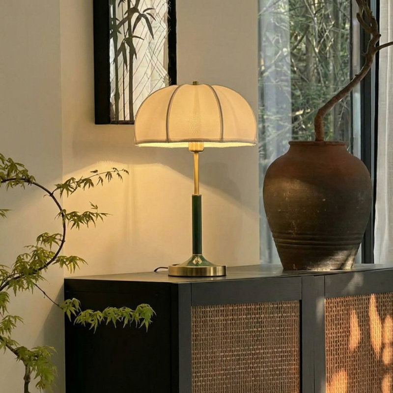 Lampe de table créative 1 lumière, Vert, Vert