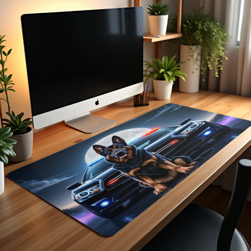 Polyester Desk Pad, 23.6x13.8