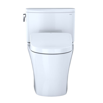 TOTO® WASHLET®+ Nexus® Two-Piece Elongated 1.28 GPF Toilet with S500e Contemporary Bidet Seat, Cotton White