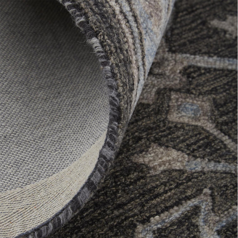 Wool Oriental Indoor Rug, Rectangle 5' x 8'