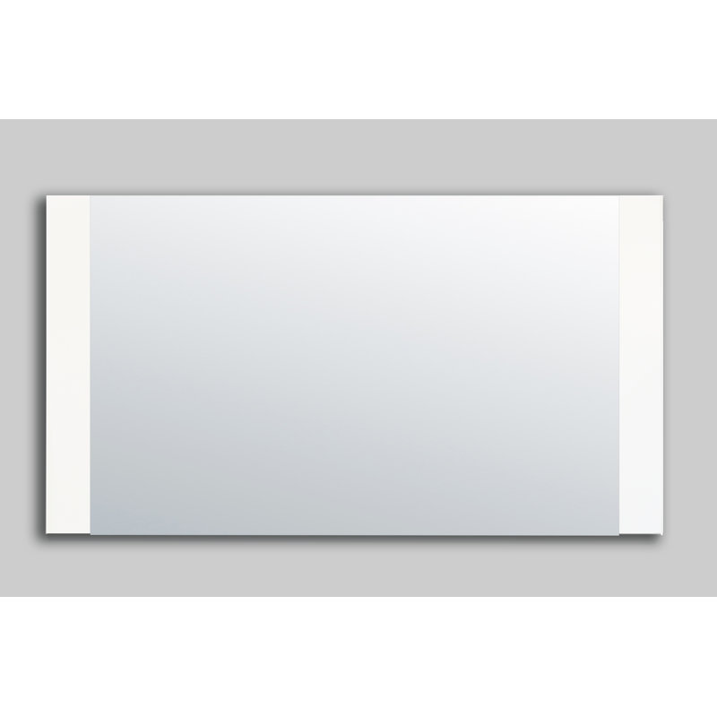 Miroir de salle de bain moderne Lucey, H 31,5 po x l 56,7 po