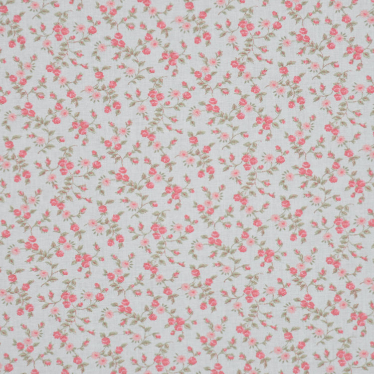 Allure Floral Foliage Fabric, Bermuda Blue