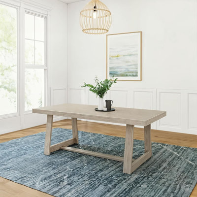 Shonica 84-in Classic Farmhouse Dining Table