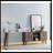 Home Entryway Console Table with Multi- Storage Compartments, Display Cabinet