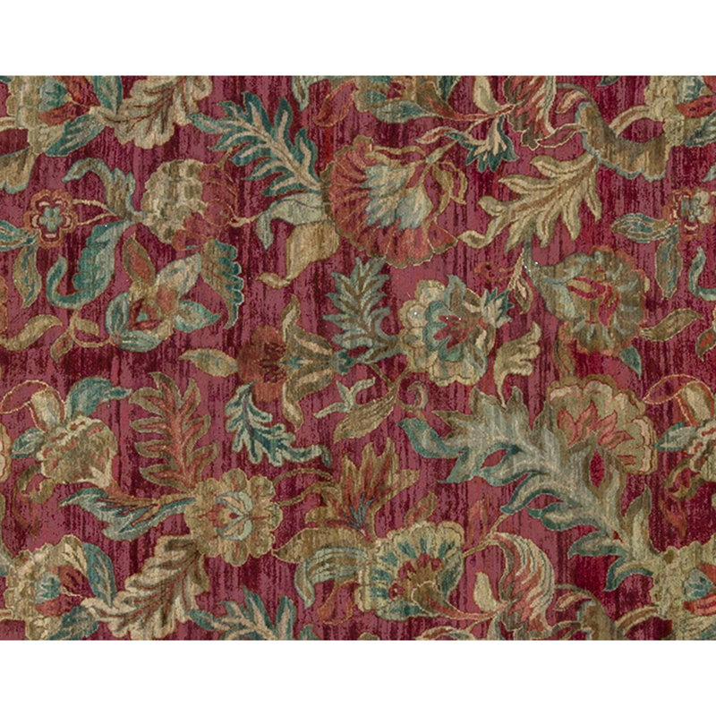 Magnolia Wool Floral Area Rug