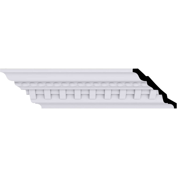 SAMPLE - Endurathane BulwarkDentil and Rope Crown Moulding